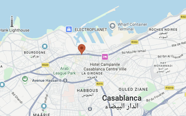 Plan : 67, Avenue des F.A.R., Casablanca